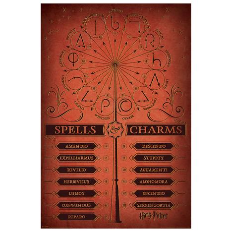 Harry Potter Spells & Charms Maxi Poster £4.99